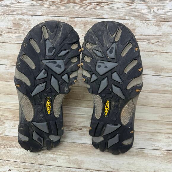 KEEN Targhee II Brown Waterproof Mid Outdoor Trail Hiking Boots Women's Size 6 - Picture 7 of 8